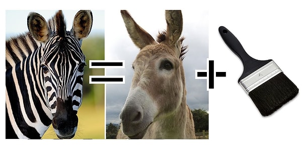 В 2009 году в секторе Газа два осла были выкрашены черно-белыми полосами, чтобы скрыть факт гибели настоящих зебр в результате голодания в зоопарке.