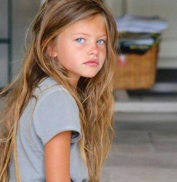 Daha 6 yaşındayken Fransız model Thylane Blondeau da Vogue Paris'in eki olan Vogue Enfants için yapılan bir fotoğraf çekiminin ardından dünyayı sallamıştı.