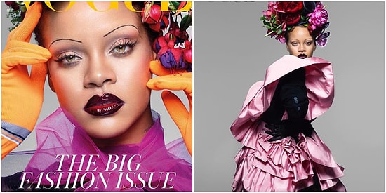 Rihanna İngiliz Vogue Dergisine Kapak Oldu: Kalçalarımla ve Kıvrımlarımla Mutluyum, Onları Kaybetmek İstemiyorum!