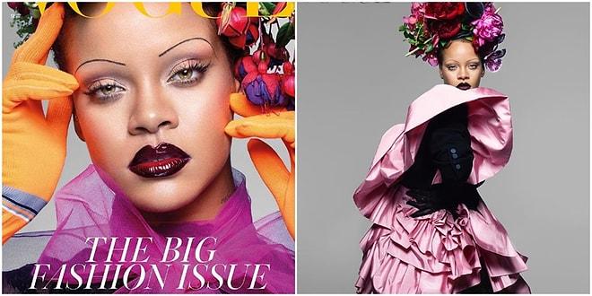 Rihanna İngiliz Vogue Dergisine Kapak Oldu: Kalçalarımla ve Kıvrımlarımla Mutluyum, Onları Kaybetmek İstemiyorum!