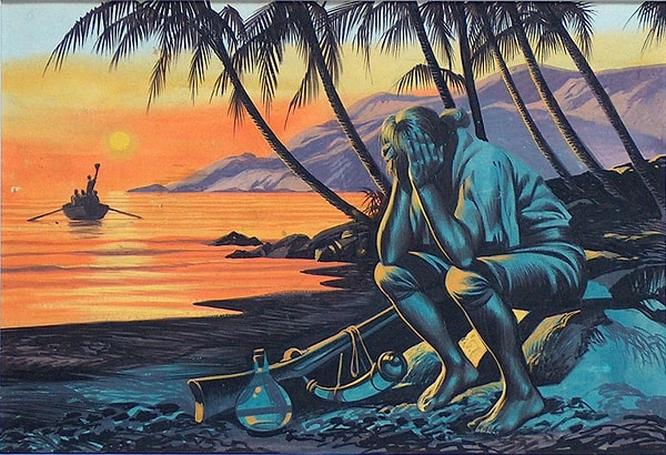 9. У Робинзона Крузо тоже есть свой прототип - это матрос со вздорным характером. Поругавшись со членами команды, был оставлен на необитаемом острове и провел там больше четырех лет.