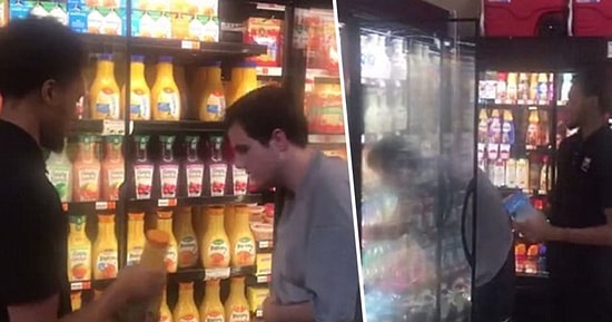 Basit Bir Hareketiyle Otizmli Gencin Gününü Güzelleştiren Market Çalışanının İçinizi Isıtacak Görüntüleri