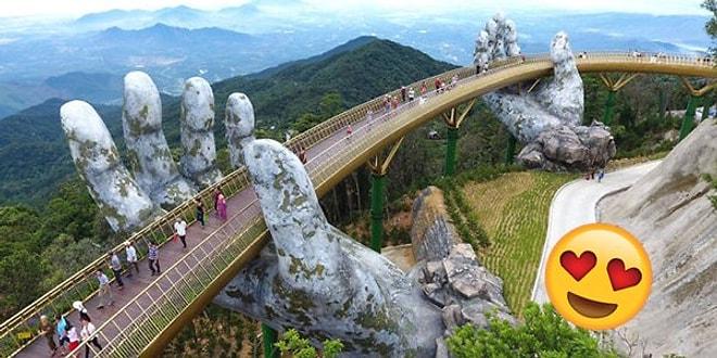 Kendinizi Fantastik Bir Filmde Hissetmenize Neden Olacak Vietnam'ın Nefes Kesici Güzellikteki Köprüsü!