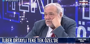 İlber Ortaylı'dan Canlı Yayında Hasan Cemal Yorumu: 'Aptalın Biri'