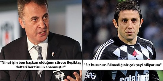 Mesajlar Paylaşıldı! Beşiktaş Başkanı Fikret Orman ile Nihat Kahveci Arasındaki Gerginlik Büyüyor