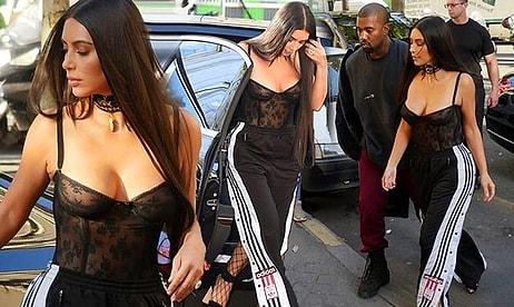 Kim Kardashian'ın 'Olmaz Olsun Böyle Moda' Dedirten Birbirinden Kötü 22 Kıyafeti