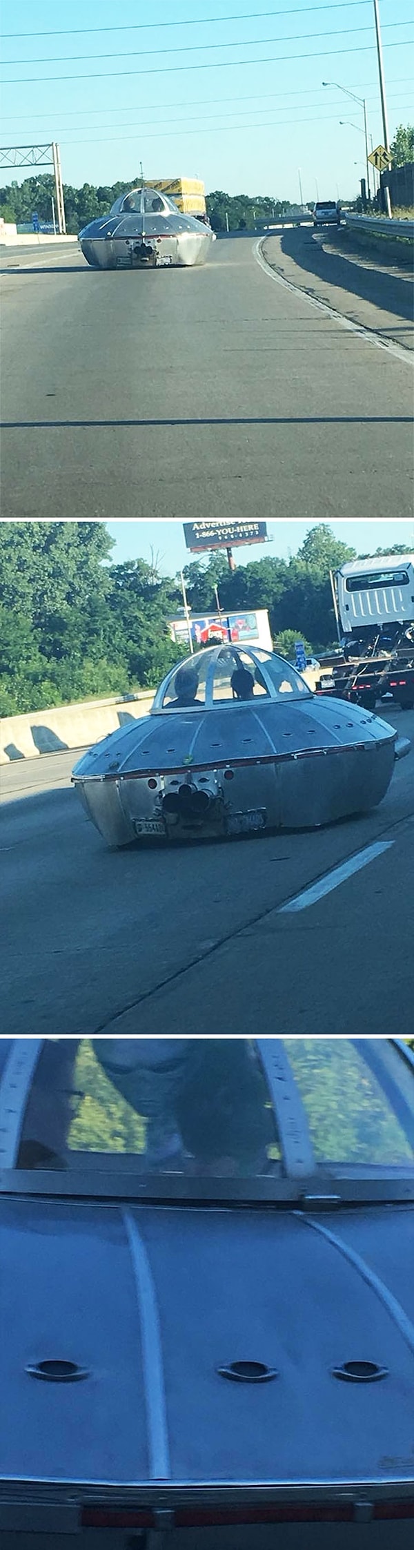 12. "А я думал, что НЛО летает, пока не встретил этих ребят на дороге"