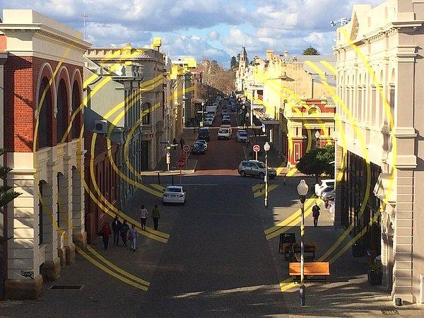 6. Avustralya'daki sokakları süsleyen sokak sanatı. 🎨