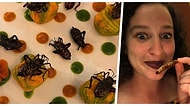 Çok Lezzetli! Böcekleri Beslenme Rutininin Bir Parçası Haline Getiren Kadın