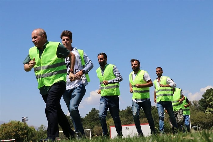 Bu Bayram Hiçbiri Kaçamayacak! 'Kurban Yakalama Timi' Antrenmanlarına Devam Ediyor