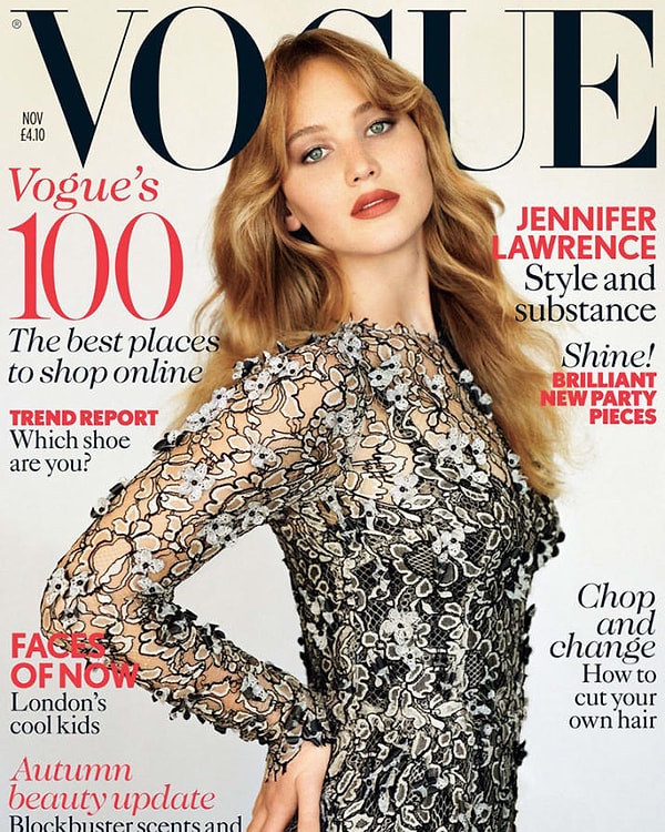 13. Дженнифер Лоуренс