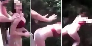 16 Yaşındaki Kızın Arkadaşı Tarafından 20 Metre Yükseklikteki Köprüden İtildiği Korkunç An!