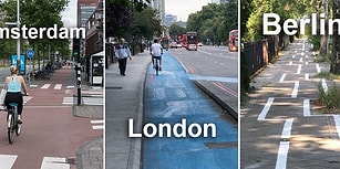 Almanya'da Şaşkınlığa Neden Olan Zig-zag Bisiklet Yolu