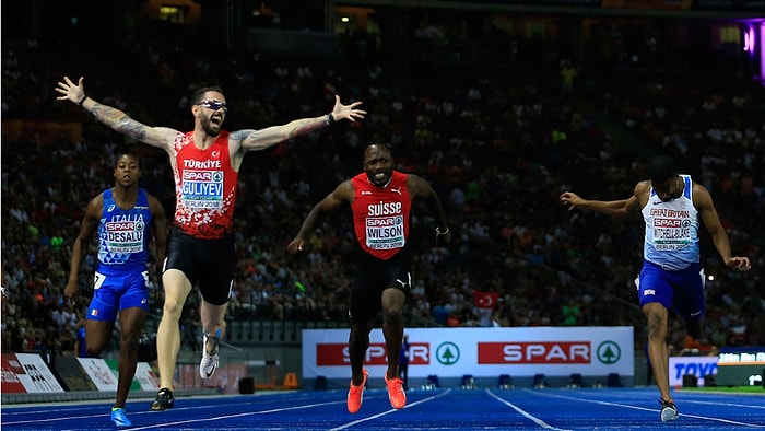 Tarih Yazdı! Ramil Guliyev, Avrupa Atletizm Şampiyonası'nda Altın Madalya Kazandı