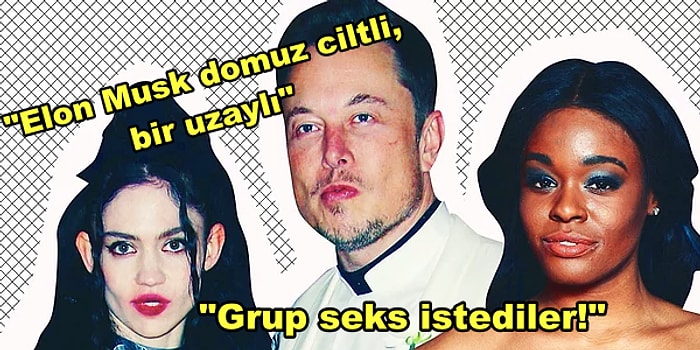 Irkçılık, Grup Seks ve Mutantlar... Bu Olay Büyür! Azealia Banks, Elon Musk ve Grimes'ı Fena İfşa Etti!