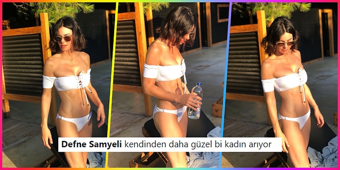 Şarap Gibi Kadın! Defne Samyeli Genç Kızlara Taş Çıkaran Fotoğraflarıyla Sosyal Medyanın Gündeminde