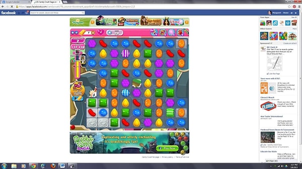 12. Весь Facebook играл в Candy Crash!