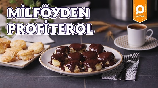 Çıtırdamalarıyla Yürek Hoplatacak Bir Lezzet: Milföyden Profiterol Nasıl Yapılır?