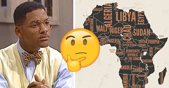 Сложный географический тест на знание столиц африканских стран