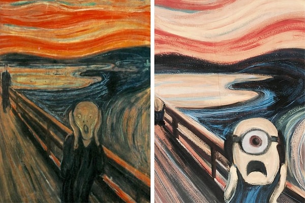 1. Миньоны и Эдвард Мунк