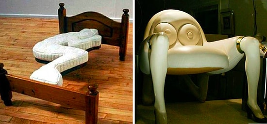 Лёгкое сумасшествие: Непонятно, чем руководствовались дизайнеры, создавая такие предметы мебели