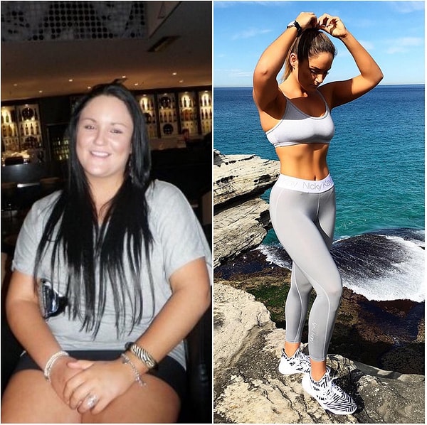 14. А эта девушка похудела на 40 кг, чтобы отомстить бывшему парню, который бросил ее из-за веса