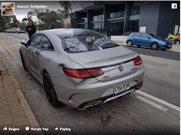 Несмотря на то, что факт вандализма был заснят на камеру, бывший парень девушки не пожаловался на нее в полицию.