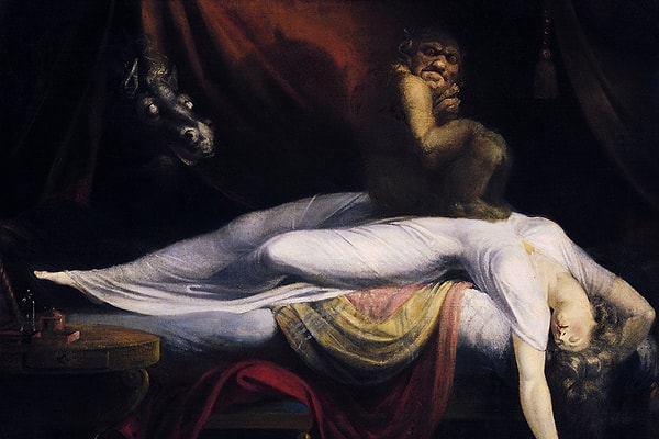 8. У вас когда-нибудь был сонный паралич?