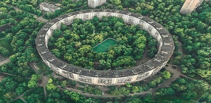 Пончикоподобные здания в Москве. Как их строили и зачем они нужны?