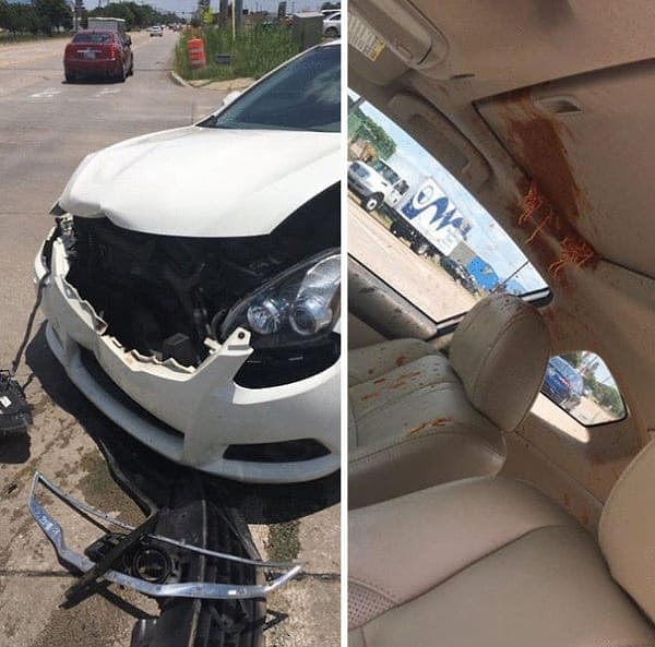 1. Наглядный пример того, почему есть за рулем итальянскую еду — плохая идея. Впрочем, это относится ко всей еде