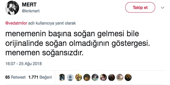 Tüm Zamanların En Çok Tartışılan Sorusuna Vedat Milor da Dahil Oldu! Menemen Soğanlı mı Olur Yoksa Soğansız mı?