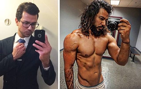 11. «2 года назад я ненавидел свою работу, а сейчас я люблю то, чем занимаюсь и, наконец, смог отрастить бороду»