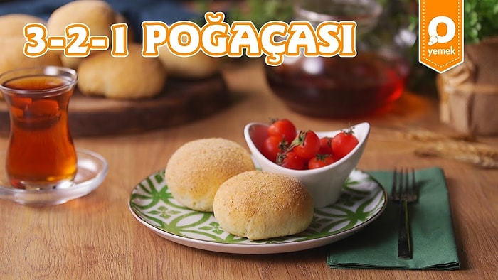 Bir Çırpıda Poğaça Yapmaya Ne Dersiniz? 3-2-1 Poğaçası Nasıl Yapılır?