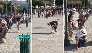 İzmir'de Kirlenen Sokakları Büyük Bir Alçak Gönüllülükle Temizleyen Japonlar