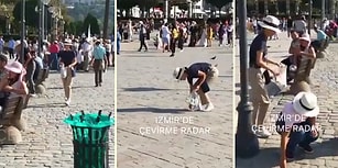 İzmir'de Kirlenen Sokakları Büyük Bir Alçak Gönüllülükle Temizleyen Japonlar