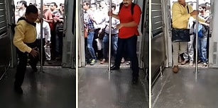 Trende Koltuk Kapabilmek İçin Bir Anda Süper Güçlere Sahip Kişilere Dönüşen İnsanlar