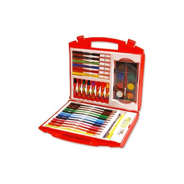 4. Resim derslerinin rengarenk geçmesini sağlayacak: Faber-Castell boyama çantası. 🎨