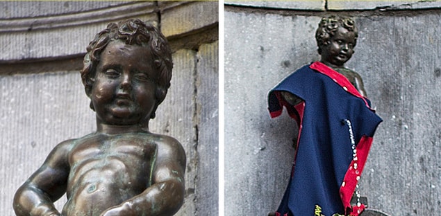 10. Manneken Pis, Brüksel