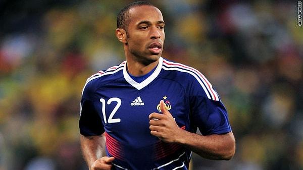 7. Thierry Henry - 6