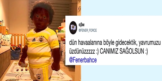 Fenerbahçe'nin Yeni Transferi Yatınca Yüzünde Boyayla Kalakalan Minik Taraftar