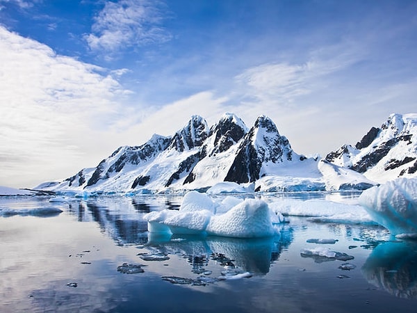 3. Самое холодное место на Земле - Антарктида