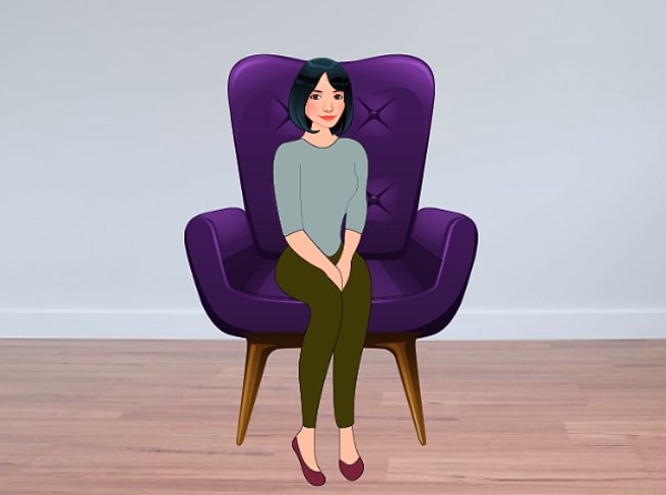 Руки между ног: