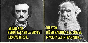 Dünyaca Ünlü Yazarların Yeteneklerini Gölgede Bırakacak Sıra Dışı Yönleri ve Hayatlarına Dair İlgi Çekici Gerçekler