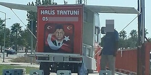 Bir Skandal Daha! Şehit Ömer Halisdemir'in Fotoğrafı Bu Kez Adana'da Bir Tantunici Tarafından Kullanıldı