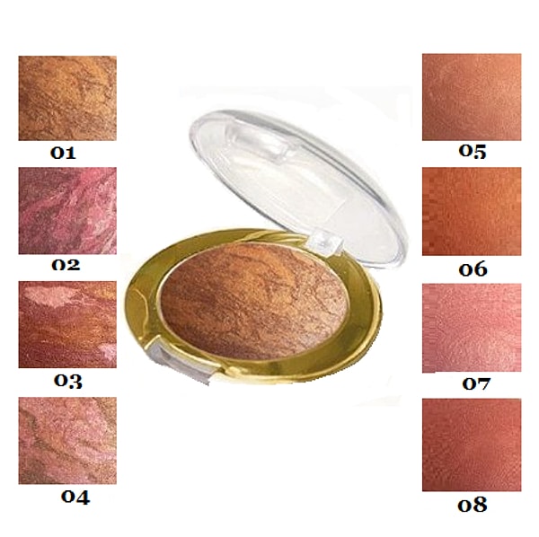 Allık için de oldukça güzel renk seçenekleri olan Golden Rose Terracotta serisini buraya bırakalım.