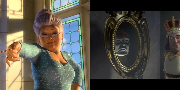 Вы Фея-Крестная и Волшебное зеркало!