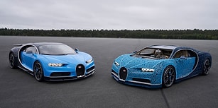 1 Milyondan Fazla LEGO Parçasından Oluşan Bugatti Chiron