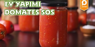Kışlıkları Hazırlamanın Tam Vakti! Ev Yapımı Domates Sos Nasıl Yapılır?
