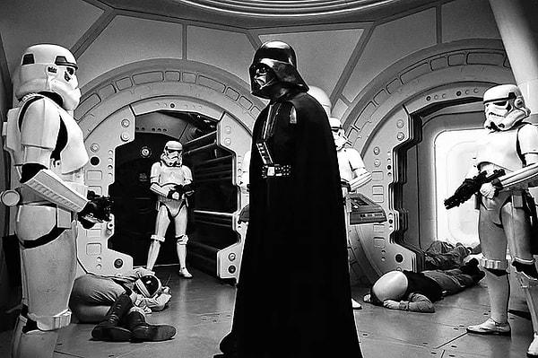 64. A New Hope’ta Darth Vader yalnızca 12 dakika gözüküyor.