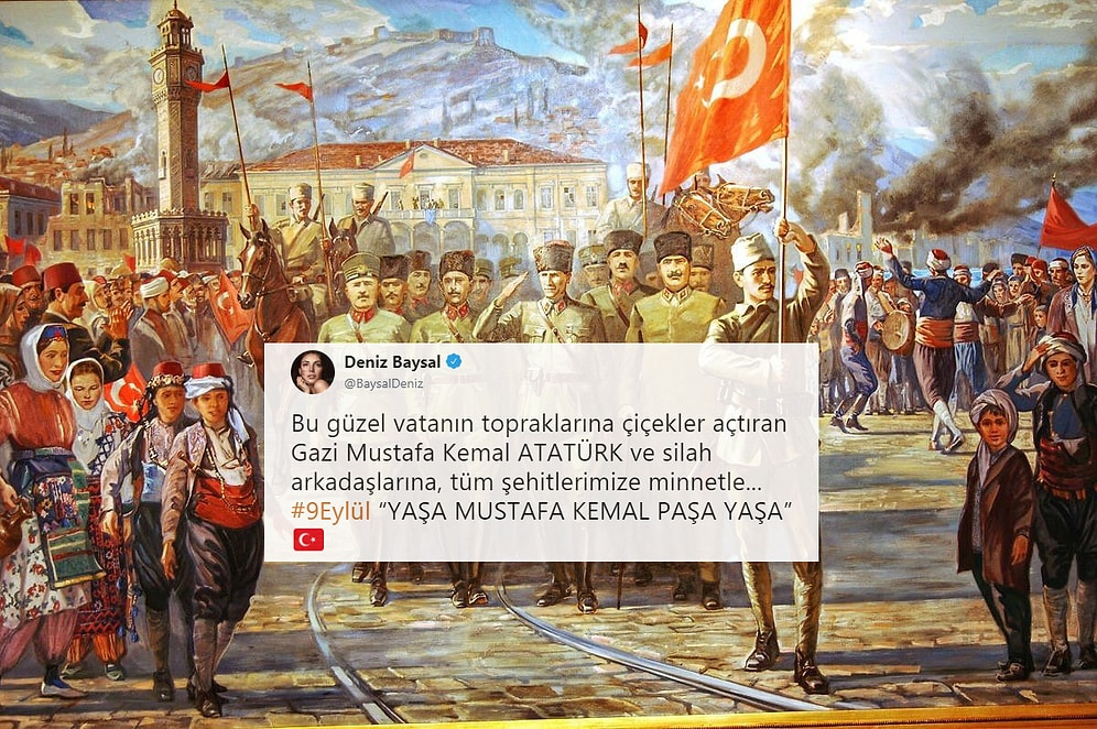 İzmir'in Dağlarında Çiçekler Açtı! Kurtuluşun 96. Yıldönümünde Sosyal Medyada 9 Eylül Coşkusu